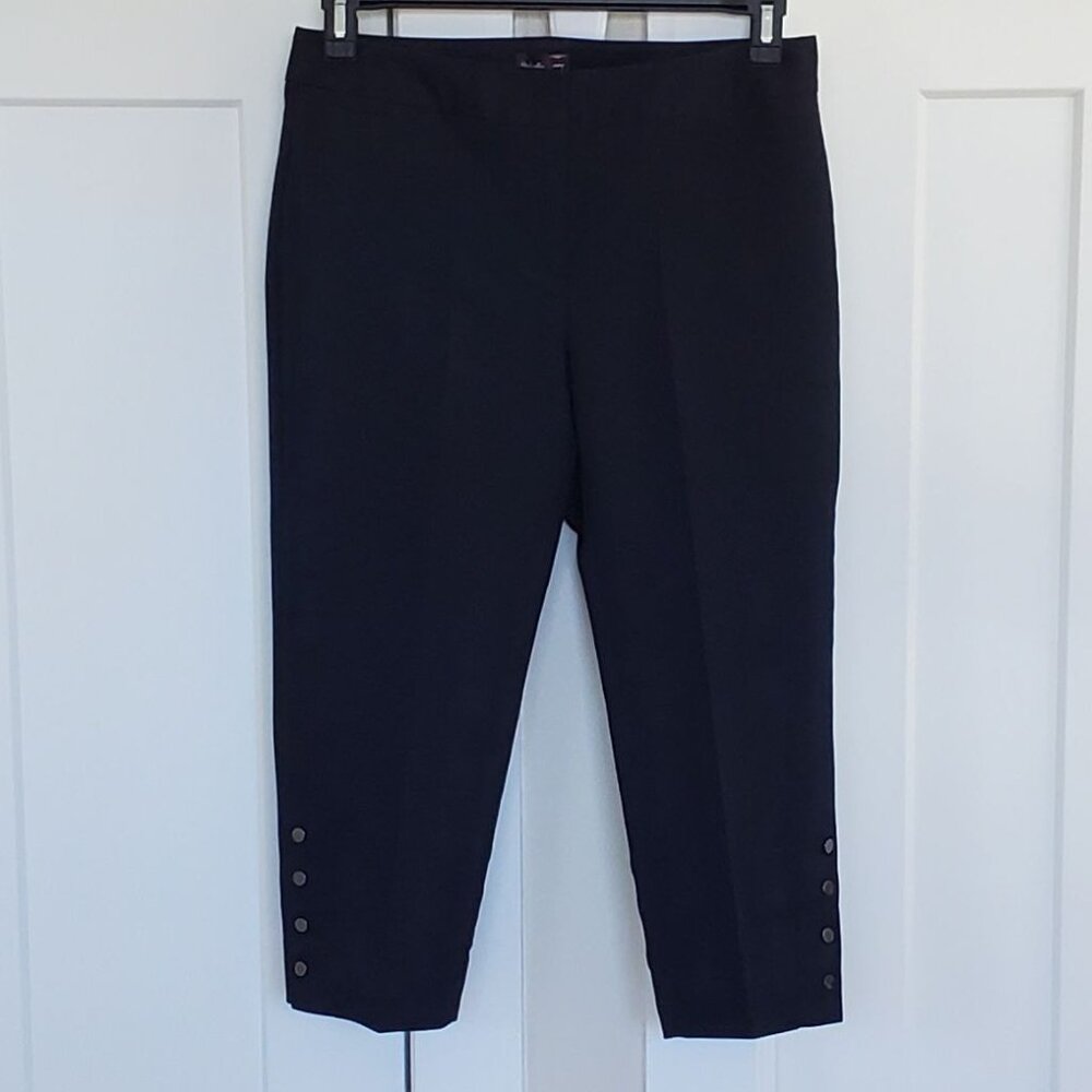 Rafaella Dark Navy Women’s Capri. Size 6 - Picture 1 of 9